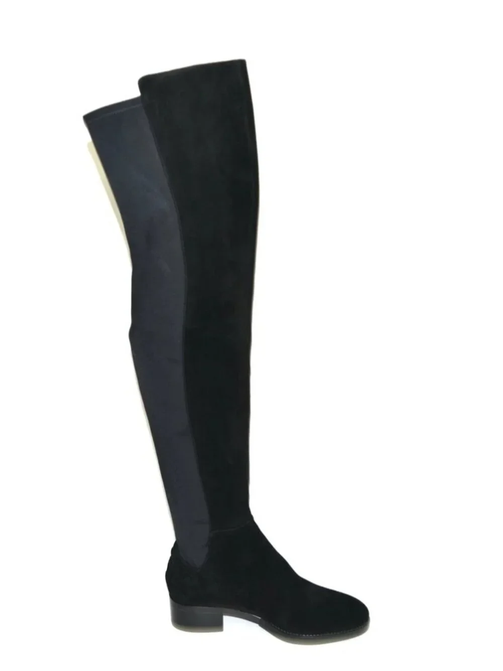 New! Tory Burch 'Caitlin' Over the Knee Boot Black Suede Size 5 OTK CO1